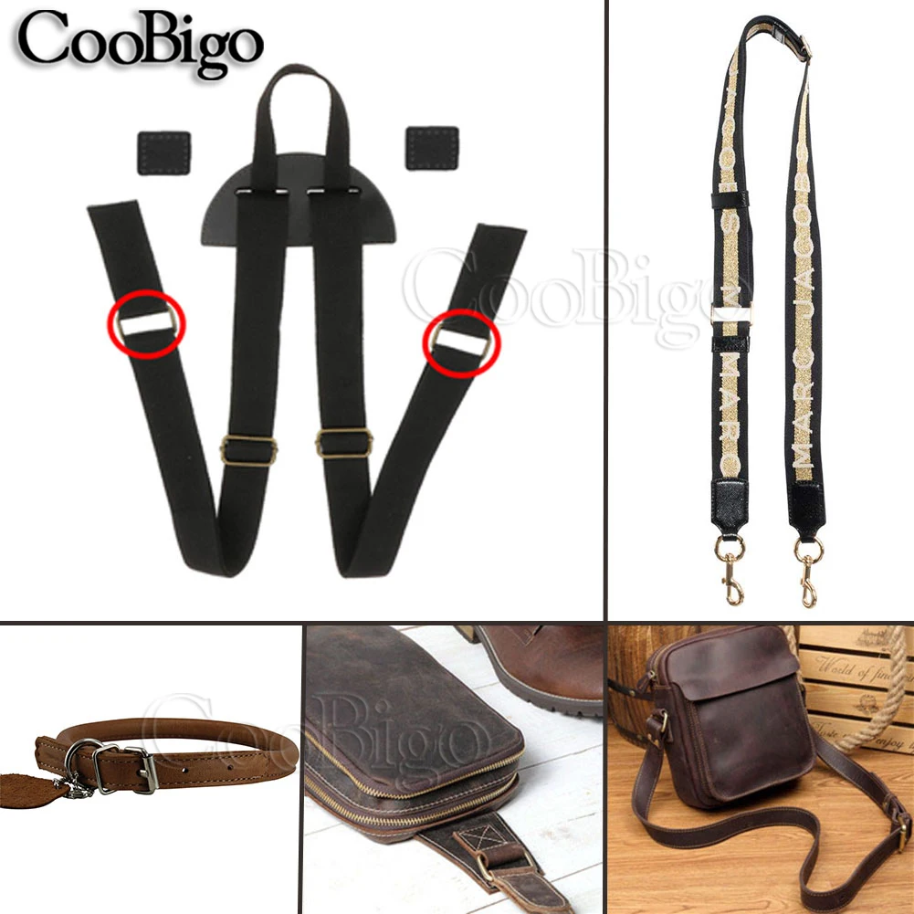 Rectangle D Ring Clasp Buckle Metal Loop Adjustable Handbag Belt Bag Webbing Strap Fastener Pet Collar DIY Craft Accessories