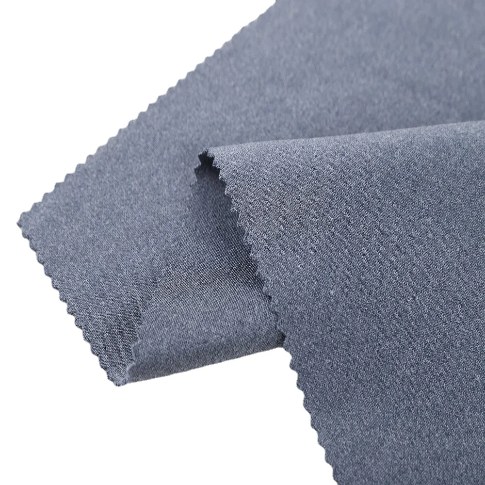 Hot Sale Knitting Sportswear Cationic Dye 100% Polyester Interlock Soft Scuba Material Tracksuits Fabric