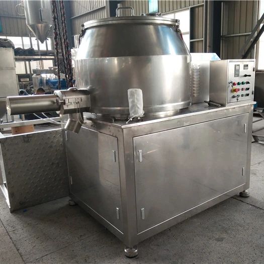 Speed Adjustment High Shear Mixer Mixing Granulator Wet Type Granulation Machine