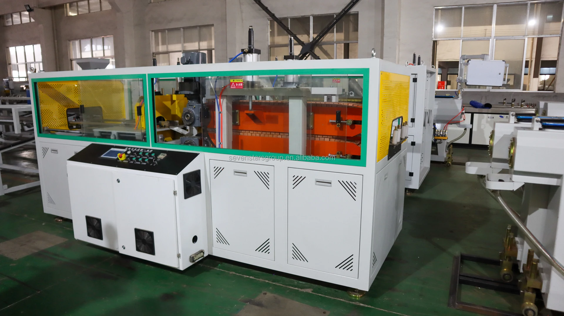 Sevenstars machine PVC pipes one cavity pvc water hose extrusion product machine line with high efficiency