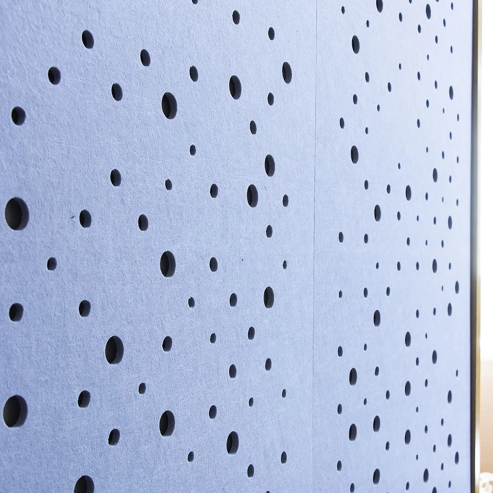 Sound Absorbing office and coffee shop wall decoration room divider 3D felt panels wall PET acoustic panels for soundproof