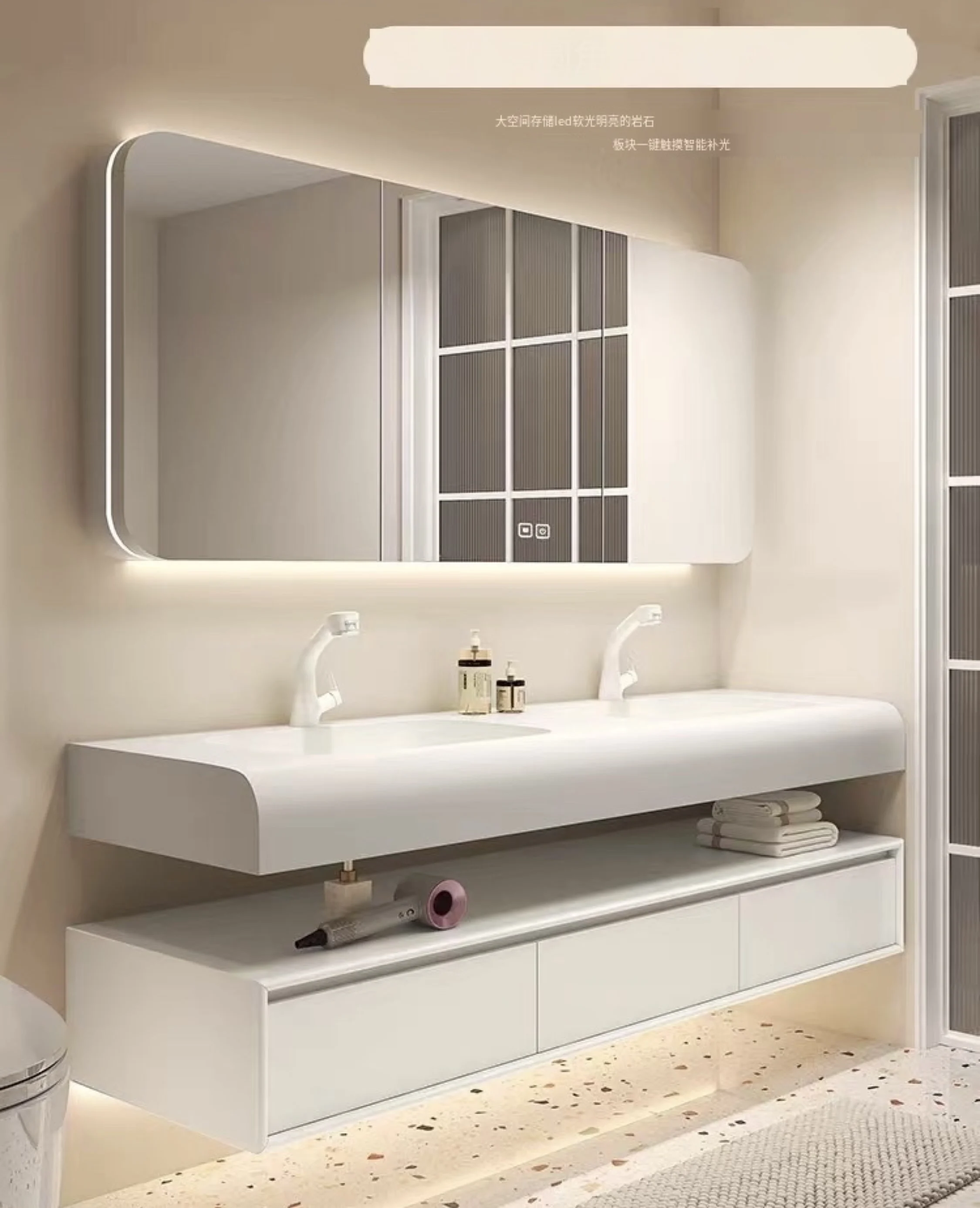 Luxury Bathroom Vanity Supplier Modern Designer   Cabinet Bathroom Vanities Set