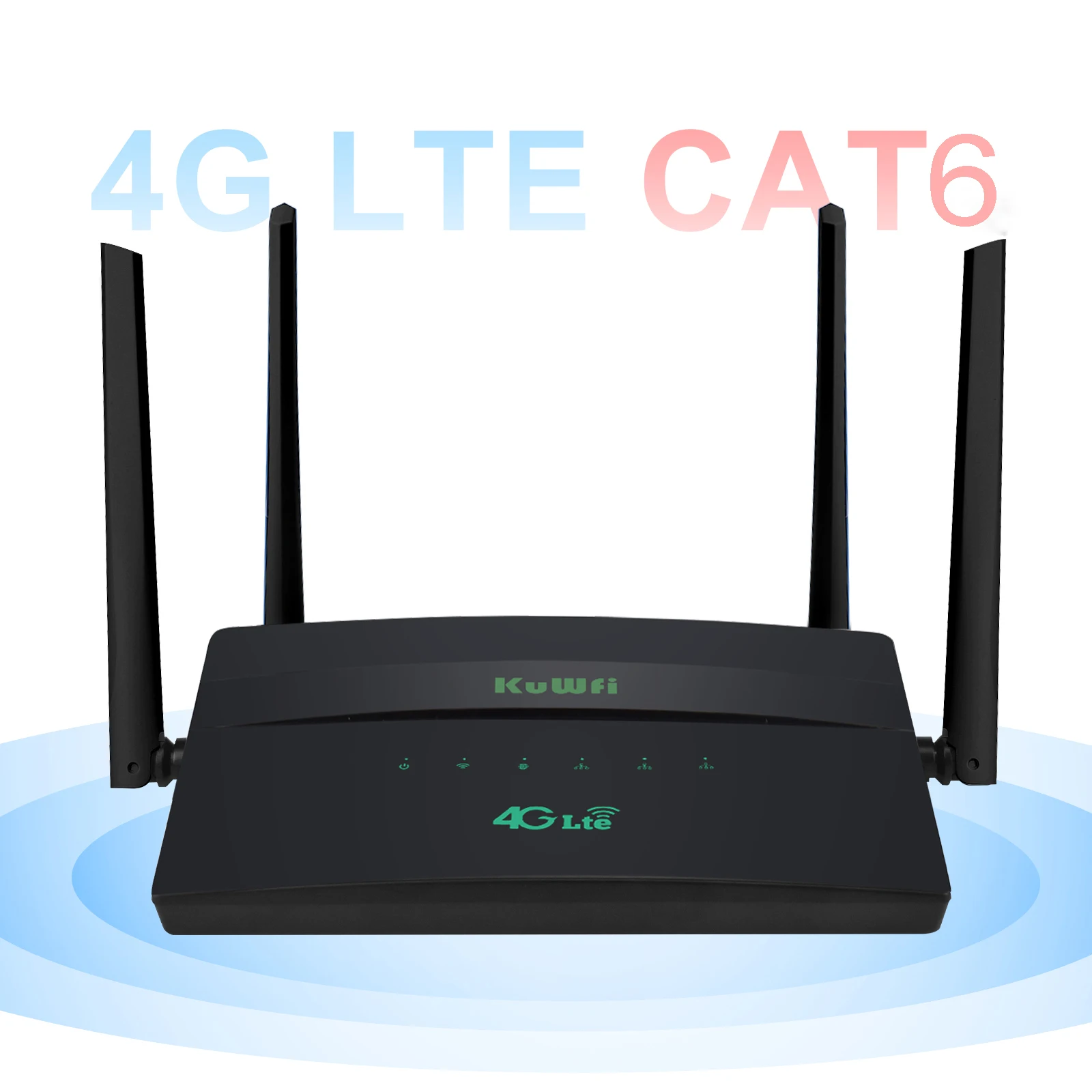 CAT6 KuWFi C280 Wi-Fi маршрутизатор двухдиапазонный 1200 Мбит/с lte 4g разблокированный модем беспроводной с sim-слотом