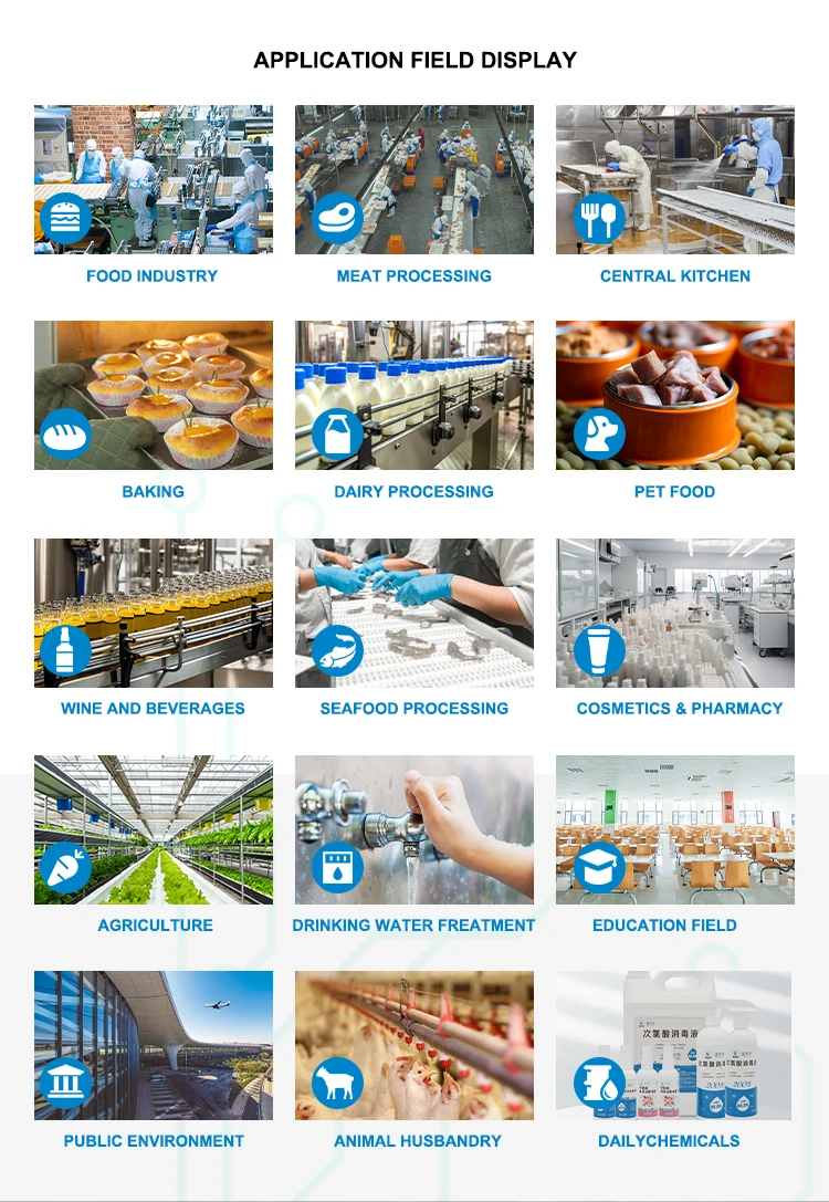 Lab Water Machine Hypochlorite Disinfection Generator Hypochlorous Acid Water Equipment