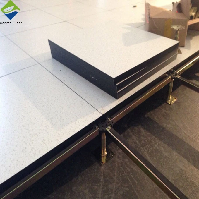 manufacturers raised floor panel antistatic raised floor with hpl pvc ceramic covering