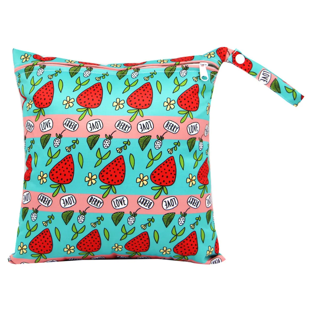 The Latest Swimsuit Wet Bags Reusable Waterproof Nappy Bag Portable Pouch High Quality Wet Dry Diaper Bags