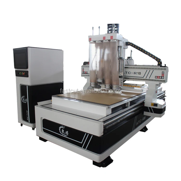 Новый дизайн шпинделя atc 1325 cnc atc деревообрабатывающий станок для деревянных дверей мдф