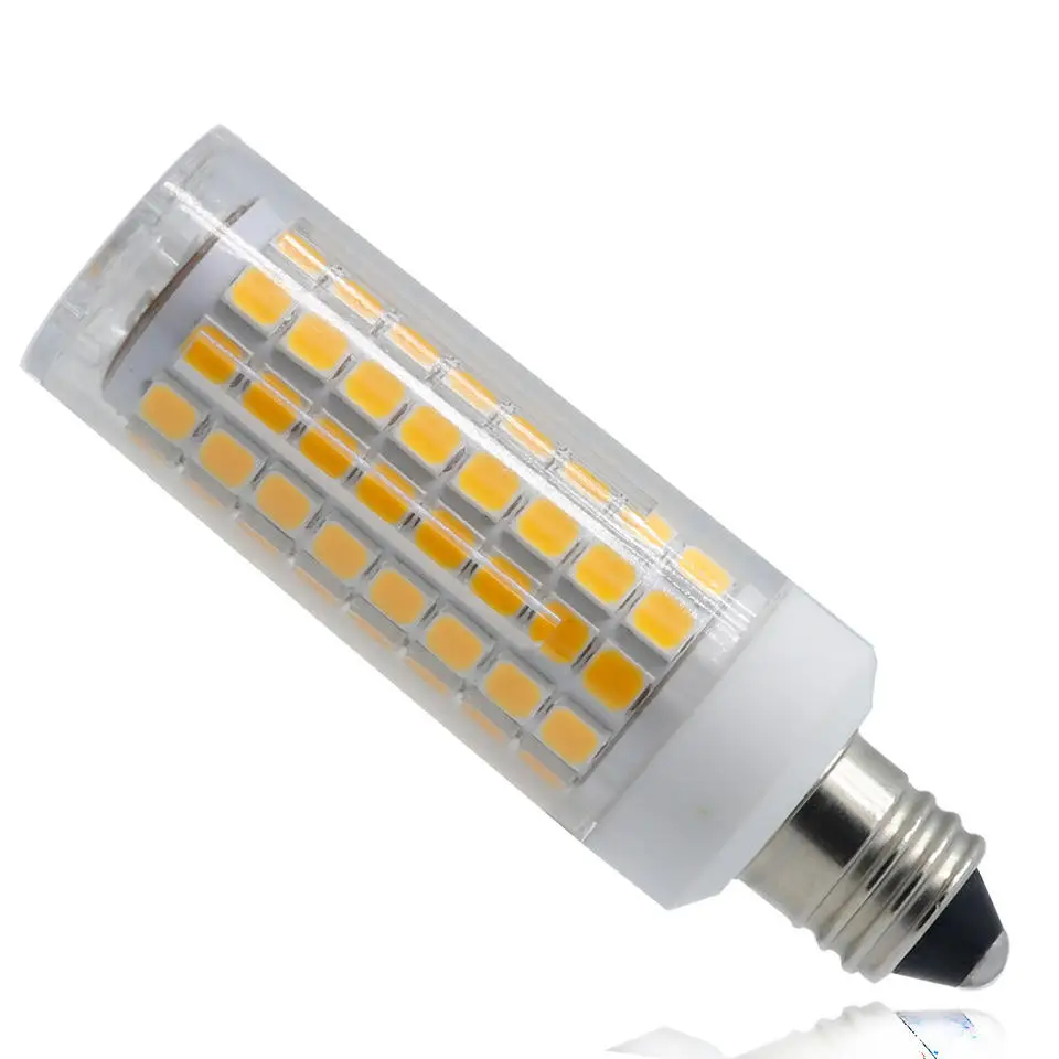 Высокая люмен потока smd2835 102 шт. ac120v ac220v 7 Вт e12 e11 светодиодные лампы