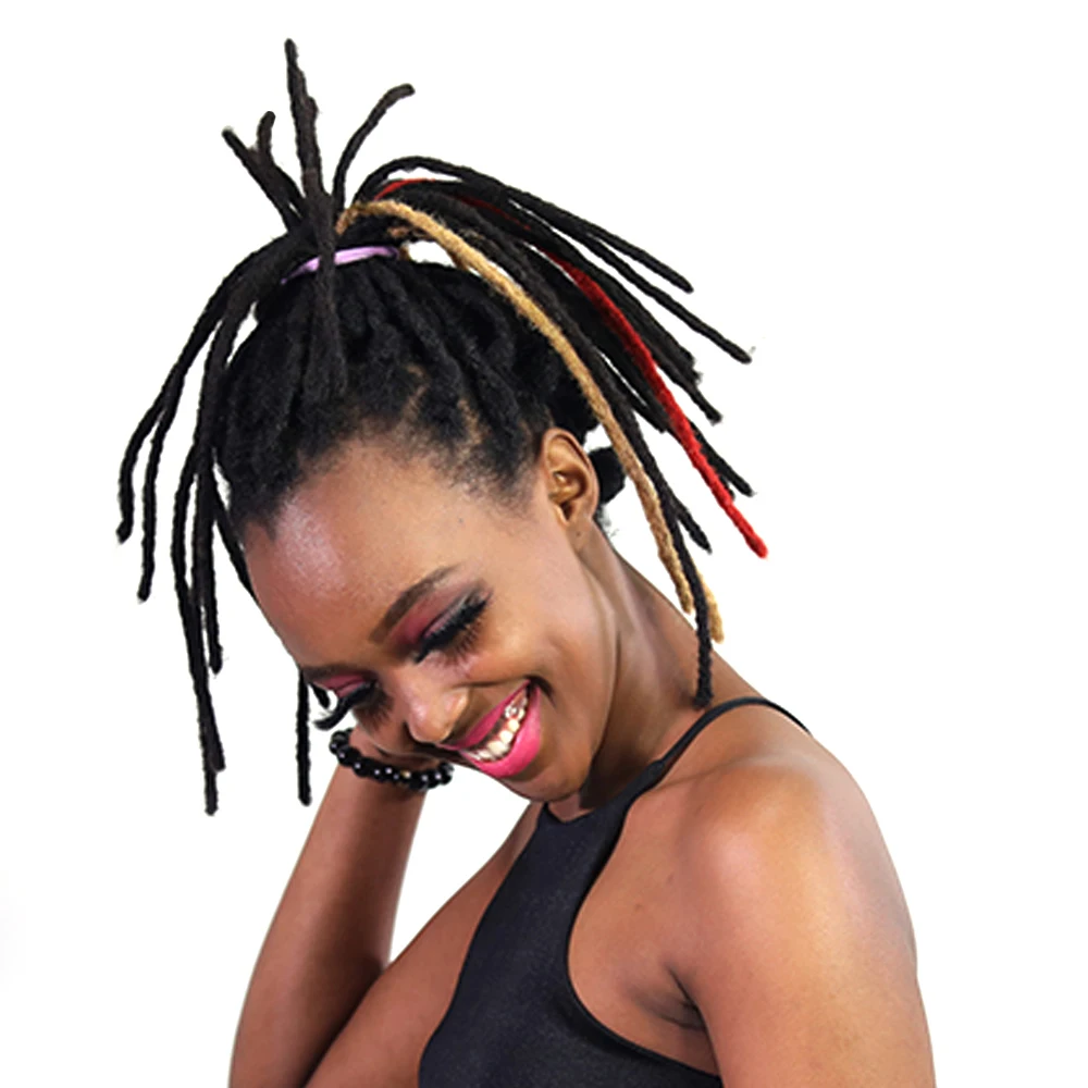 Wholesale Factory Direct Sale Tight Afro Kinky Curly Hair Crochet Braid With Dreadlocks Extensions