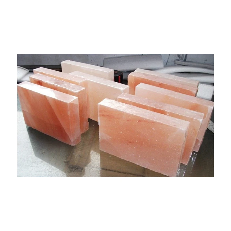 Customizable himalayan pink salt bricks wall for flooring rock salt room bricks wall salt crystal brick rooms