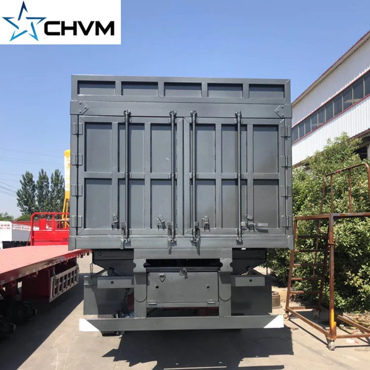 Китай прицеп 2 оси Тяговый буксировочный Долли грузовой полный Traile rFence прицеп насыпной грузовой Трактор Гидравлический самосвал для продажи