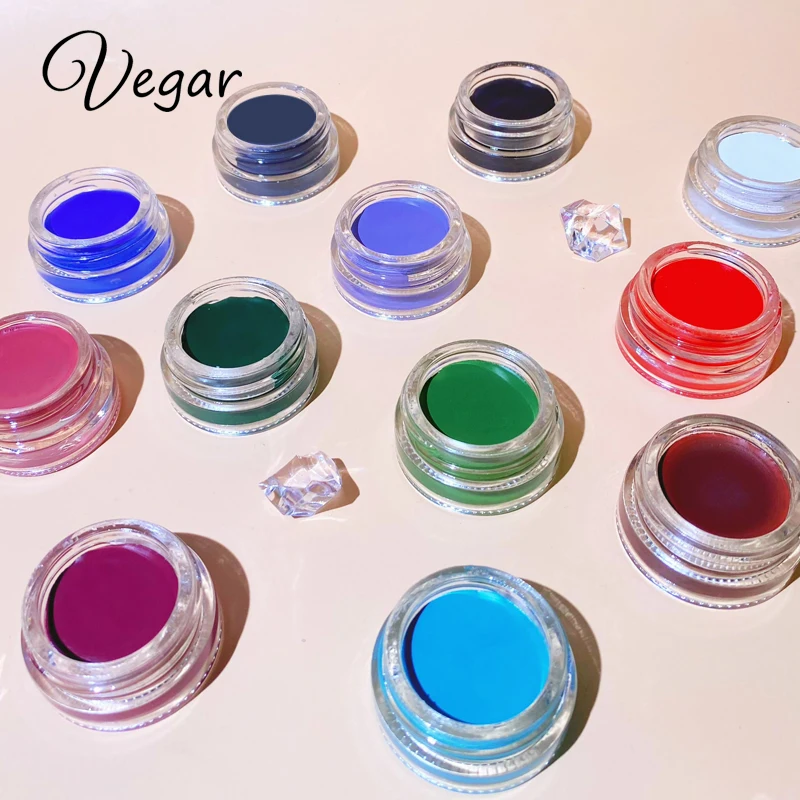 Waterproof Long Lasting Custom Logo LOW MOQ High Pigment Shimmer Eyeliner Cream