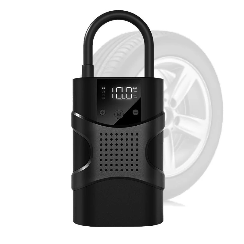 Factory Manufacturers Digital Portable Car Tyre Pump Air Compressor Wireless Car Tire Inflator Mini Electric Air Pump For Car