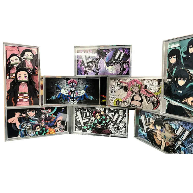 На заказ демон убийца Narutos One Pieces волейбол Юниор анимация 3d живопись акриловые Мультяшные хрустальные кирпичные украшения