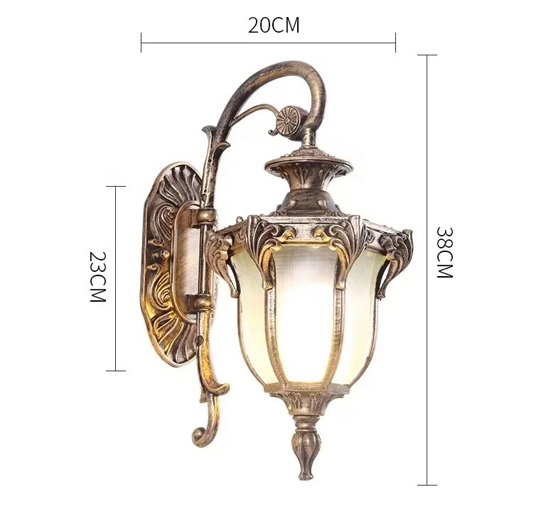 Hot sale fancy decorative indoor outdoor surface mounted wall light outdoor led wall lamp