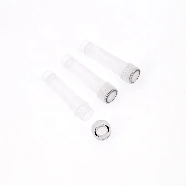 Laboratory Plastic Flat Or Round Bottom Conical Micro Centrifuge Transparent Tubes With Cover