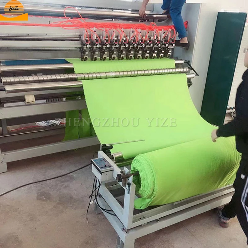 Ultrasonic fabric rolls woven towel cutting machine ultrasonic water glue fabric laminating machine for eva insole