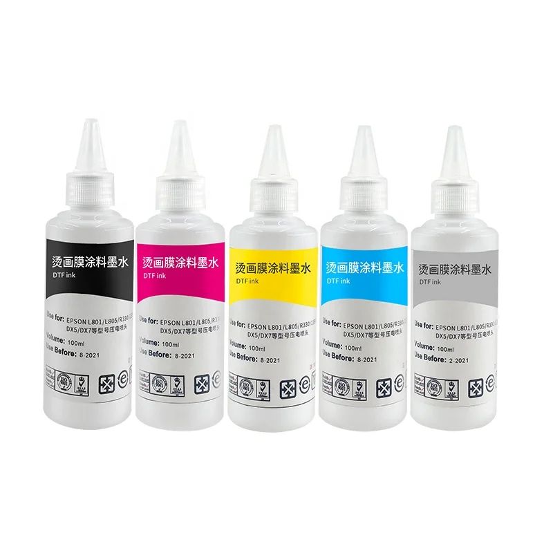 Принт-рит DTF чернила Текстильные пигментные Подходит для EPSON I3200/4720/XP600 /L805/L1800 XP600