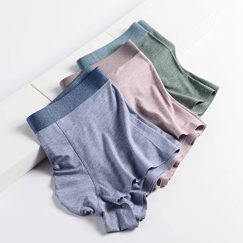 
Blank Comfortable Mens Bamboo Underwear 