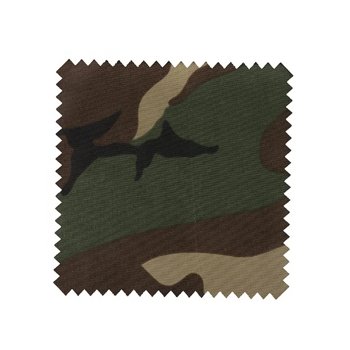 Chinese Manufacturer Cheap Camouflage Sportswear Breathable Stretch Fabric Cotton And Polyester Dress Fabric
