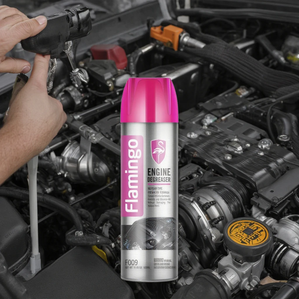 F009 Engine Surface degareser Effective Cleaner & Wash stain and oil cleaning for car