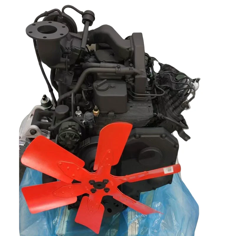 Excavator 4BT Diesel Engine Assembly For Cummins 4 Cylinder 4BT Motor