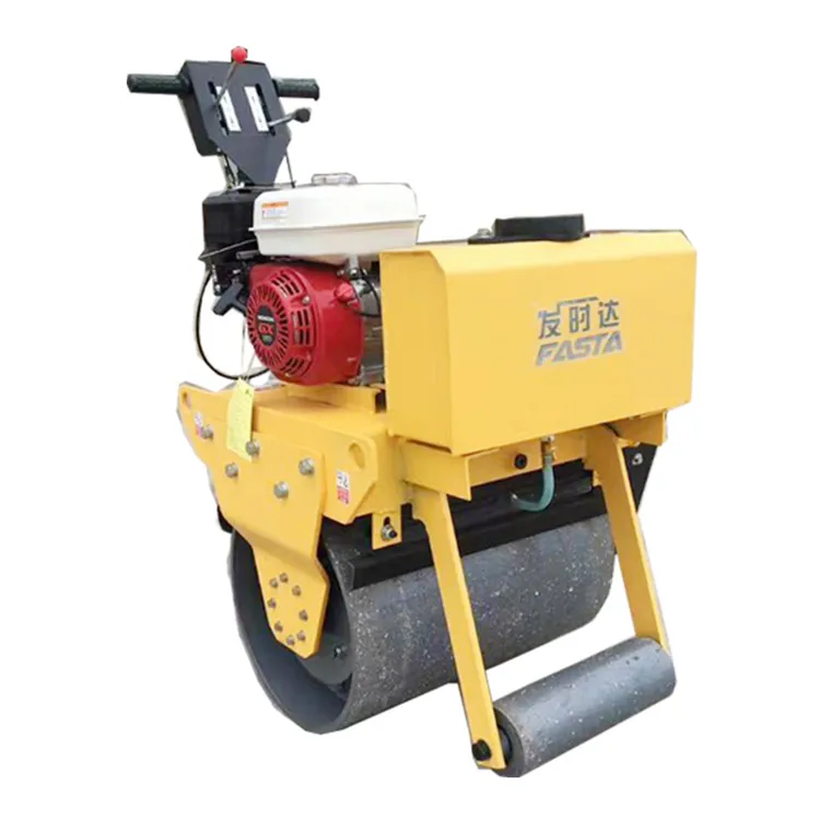 Однобарабанный Вибрационный дорожный каток Мини новый