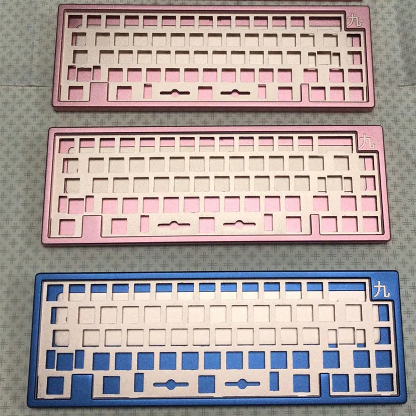  CNC обработка алюминия 60% клавиатуры TKL Alice ANSI компоновка 6061/6063/латунная
