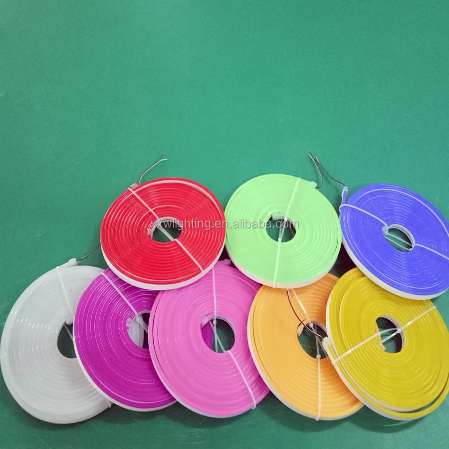 
Factory supply Top quality 5V 12V Silicon soft neon strip lights 