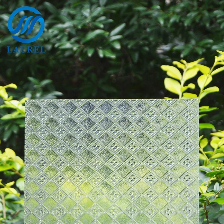 4mm-6mm Rain-S Pattern glass, glass with rain-S pattern