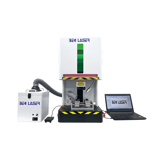 20 Watt  Raycus Desktop Fiber Laser Marking Machine for Gold Silver Jewelry Engraver Home small business lazer engraving machine
