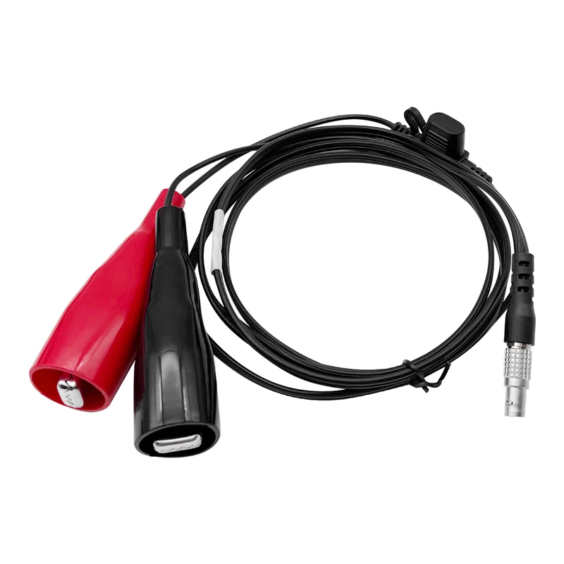 Connection Power Cable 565854 1.8m Fuse Alligator clip*2  5PIN 0B Total Station Cable