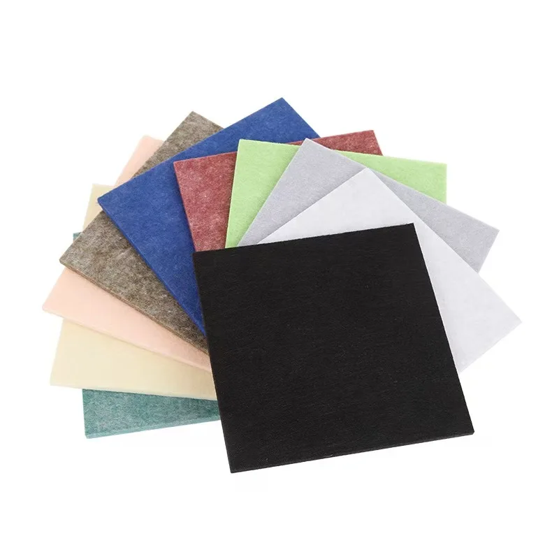 Supplying Acoustic Board Polyester Acoustic Panel Felt Sound Absorbing Ceiling Acoustic Panels