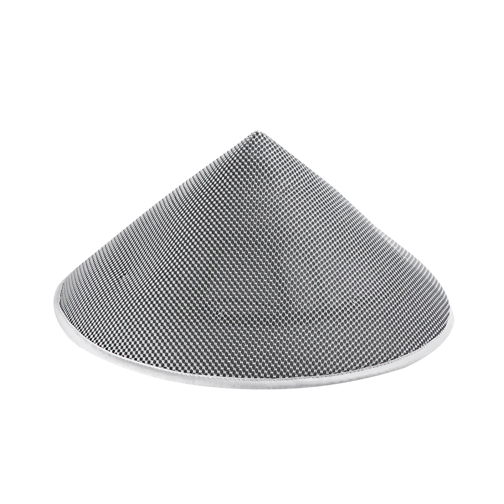 Factory Sale Hot Seller Conical Bamboo Hat Affixed Cloth Embroidery 100% Polyester Summer Hats Breathable Hats Made In Taiwan