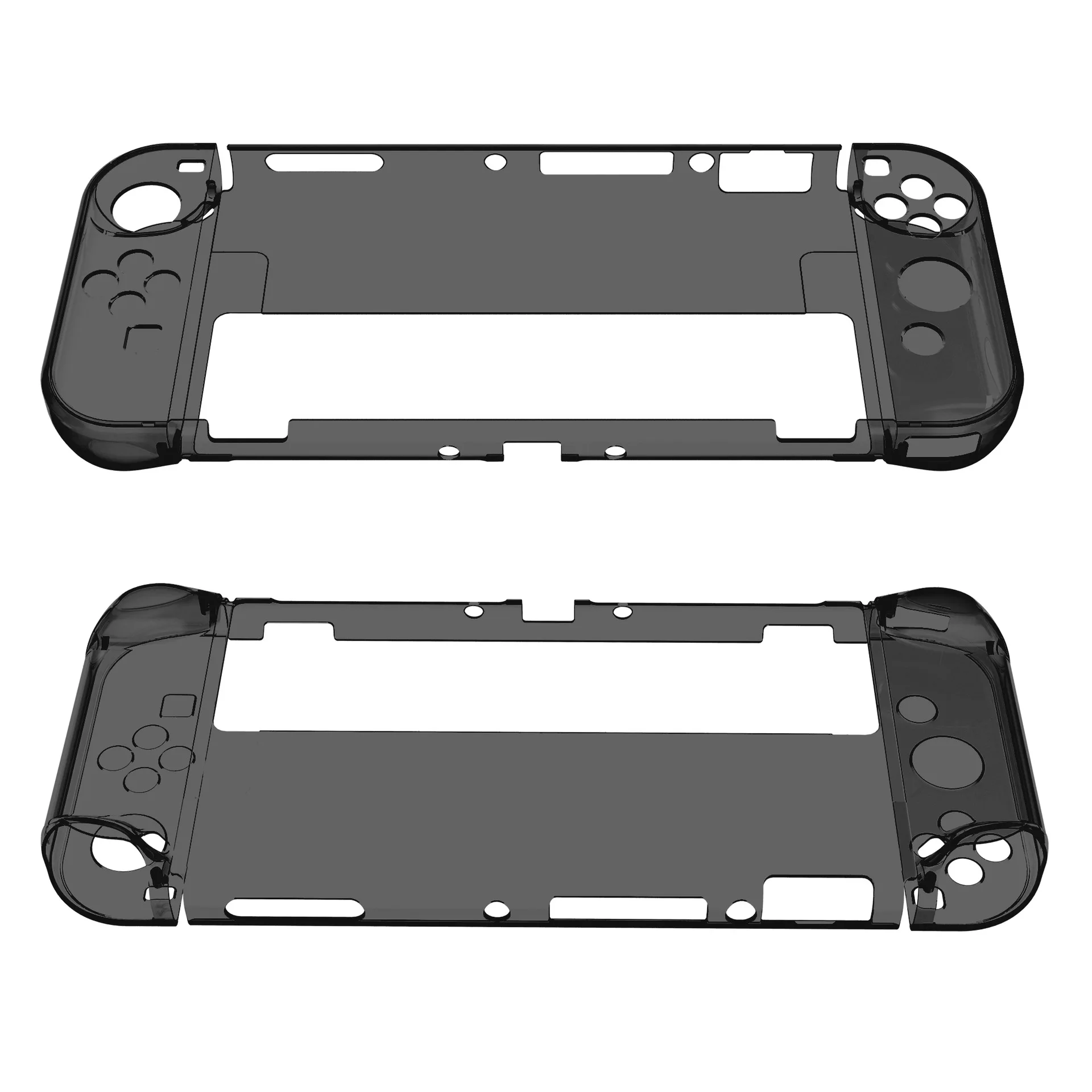 PC hard case for Switch OLED console see through color transparent clarity lucency clear housing protection shell plastic
