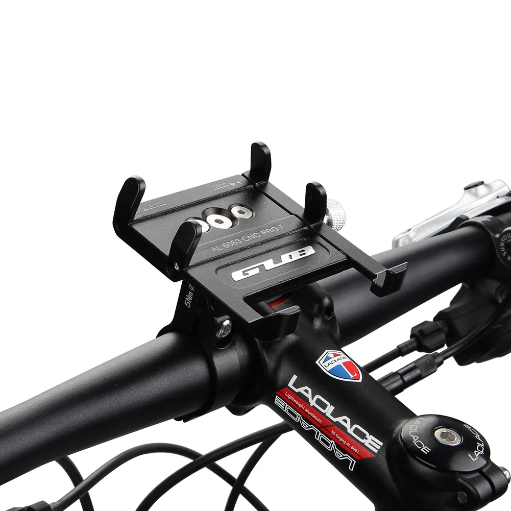 CNC Alloy 360 Degrees Rotatable Bike Phone Holder Anti Drop Out Bicycle Cellphone Mount other mobile phone accessories