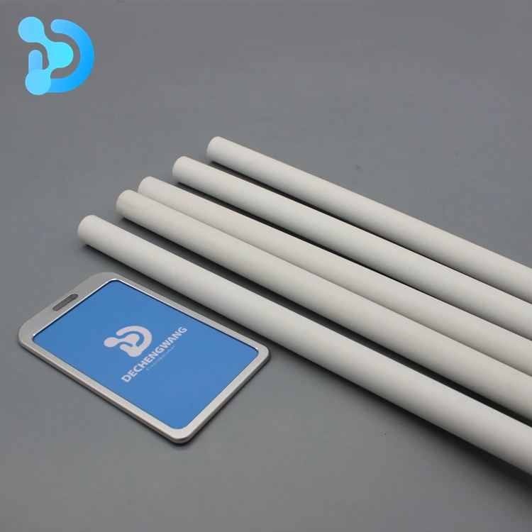 DCW compression molding and extruding white black PTFE tubing ptfe hollow tube