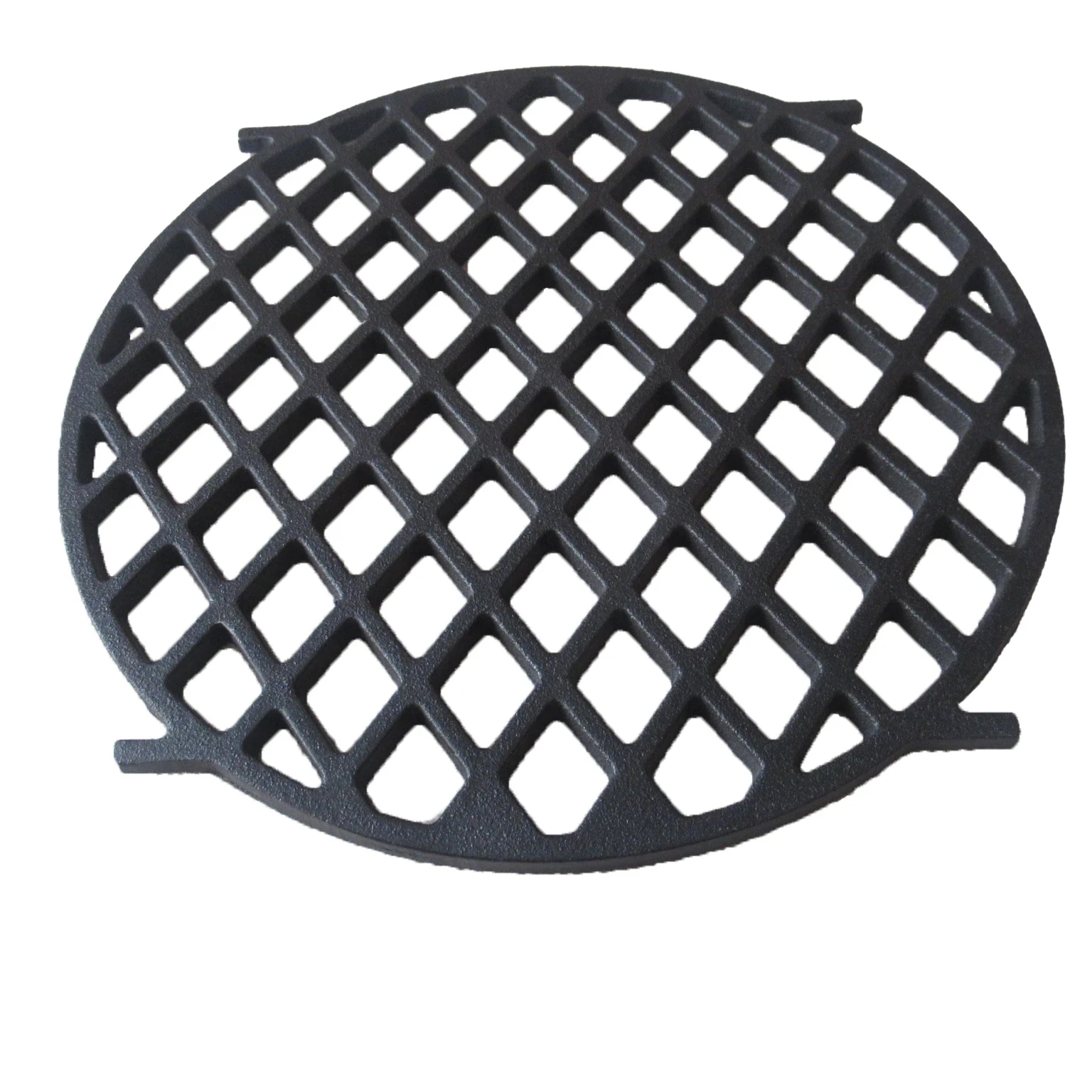 WZ cast iron cookware Roasting Round mesh Nonstick Top Griddle Mesh Bbq Vegetable Fry Grill Cast Iron Griddle Pan