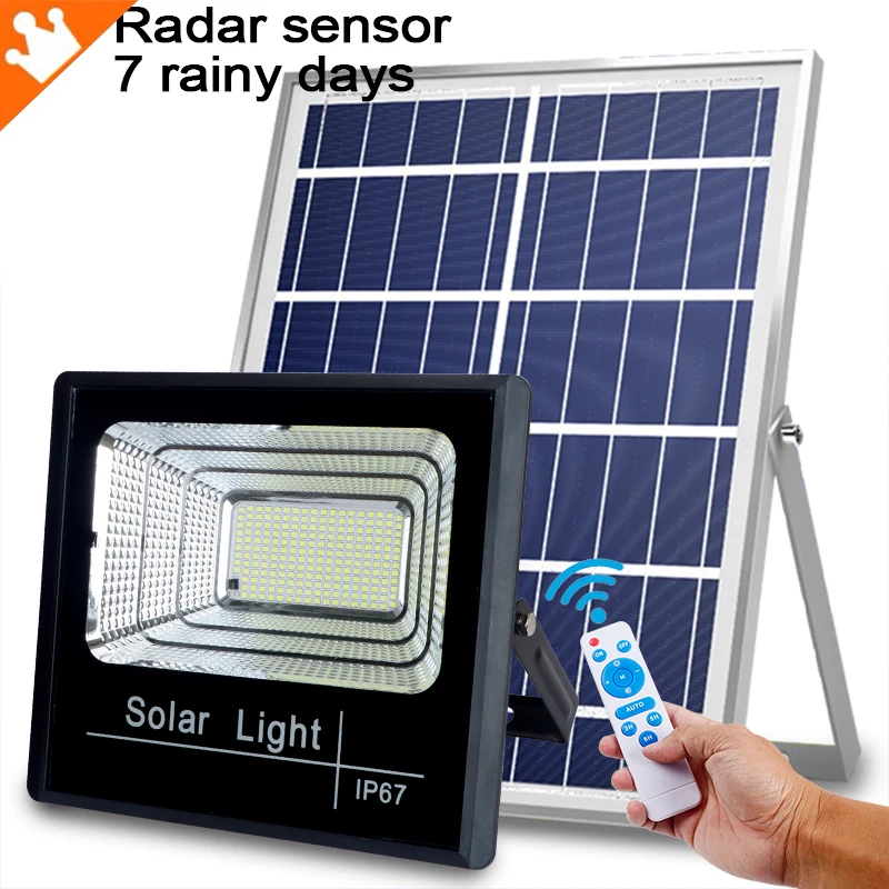 ABS 10 Вт 25 Вт 40 Вт 60 Вт 100 Вт 200 Вт 300 Вт высокомощный энергосберегающий наружный ip66 водонепроницаемый светодиодный солнечный прожектор