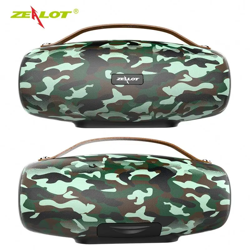 Лидер продаж Amazon беспроводной bluetooth-динамик ZEALOT S27 сабвуфер карта большой уличный