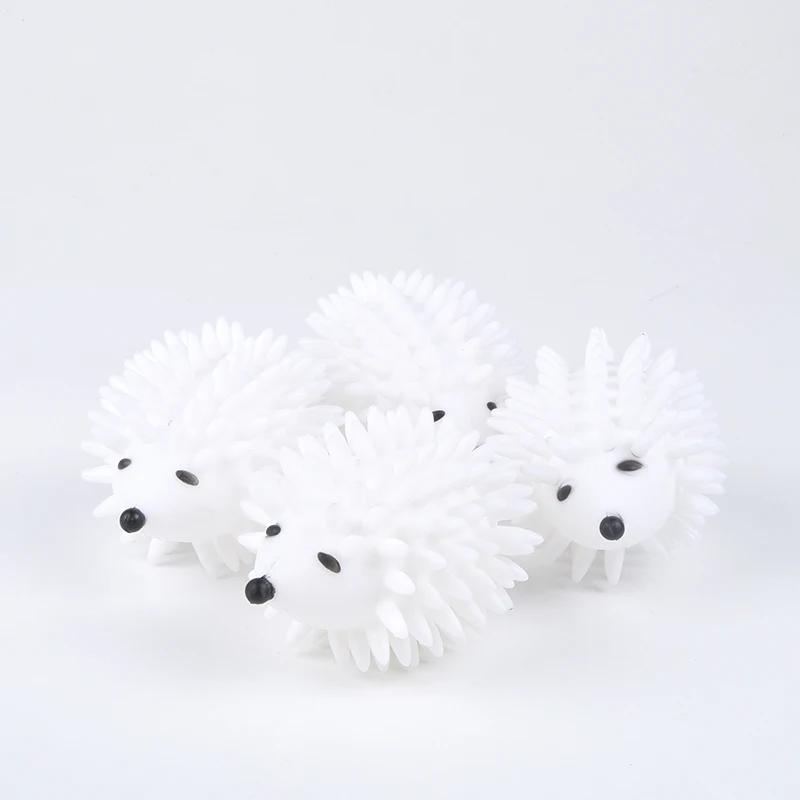 Manufacture Price 4PK Cleaning accessories Non-Toxic Reusable hedgehog style laundry Wash dryer balls
