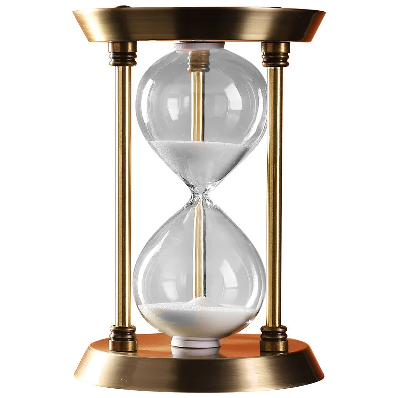 2022 Hourglass Made in China high quality hour glass  Iron Timer metal Hourglass Timer hour glass sand timer