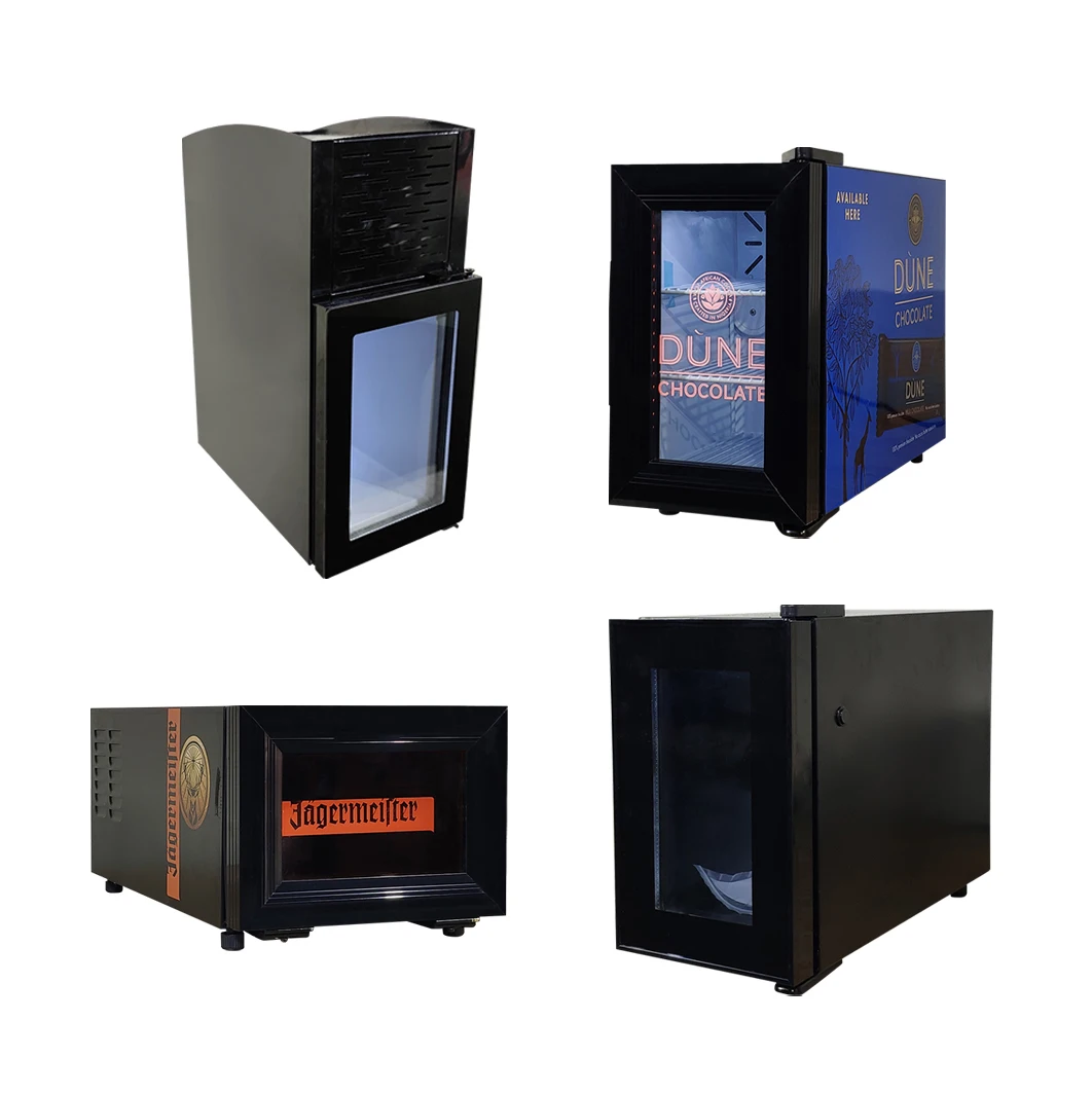 Meisda SC08A 8L electric cooler bulk milk mini fridge with glass door