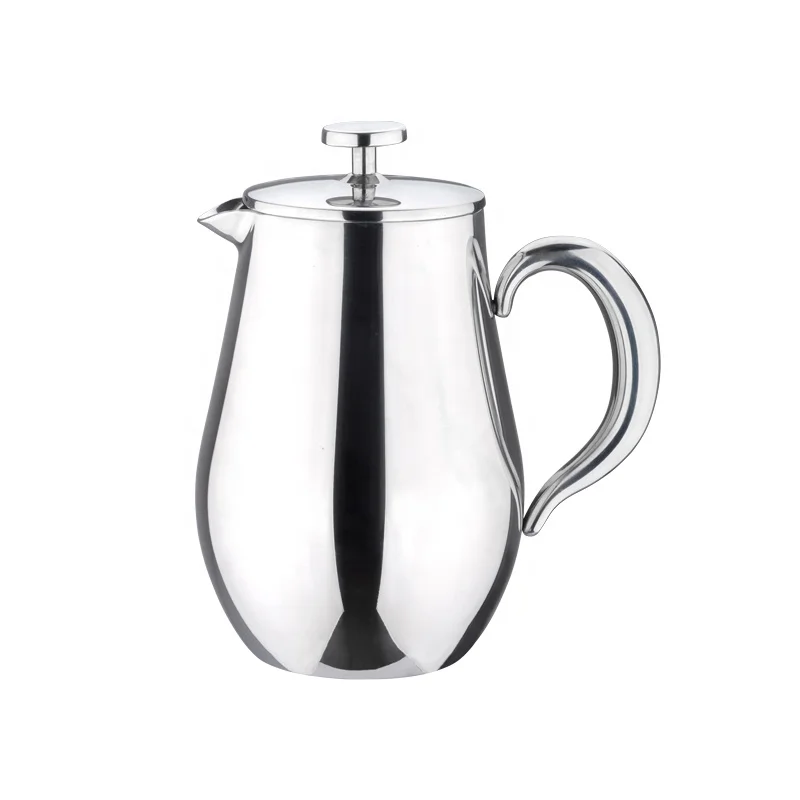 Wholesale Double Wall Hand Coffee Powder Pressing French Portable Travel Mug Mini Press Coffee Maker