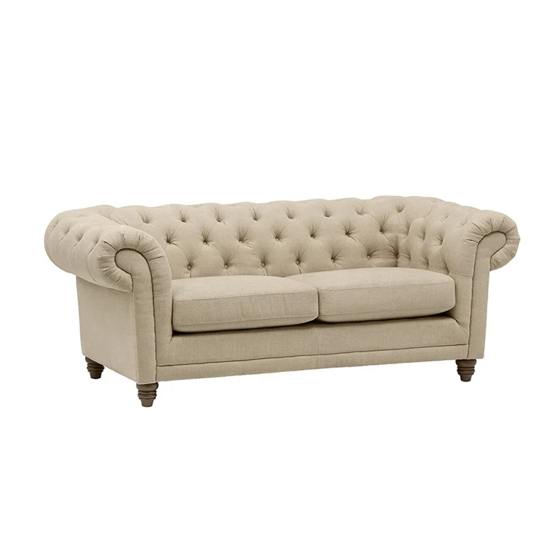 
Новейшая модель; 2020 диван для гостиной ткань современная canapea soffa 2-местный cannape Честерфилд Чино кнопка с текстурой светлой мебельной обивочной 