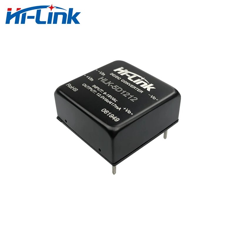  5W 12V 420MA постоянного/переменного тока изолированного источника модуль HLK-5D1212 9-18V входное