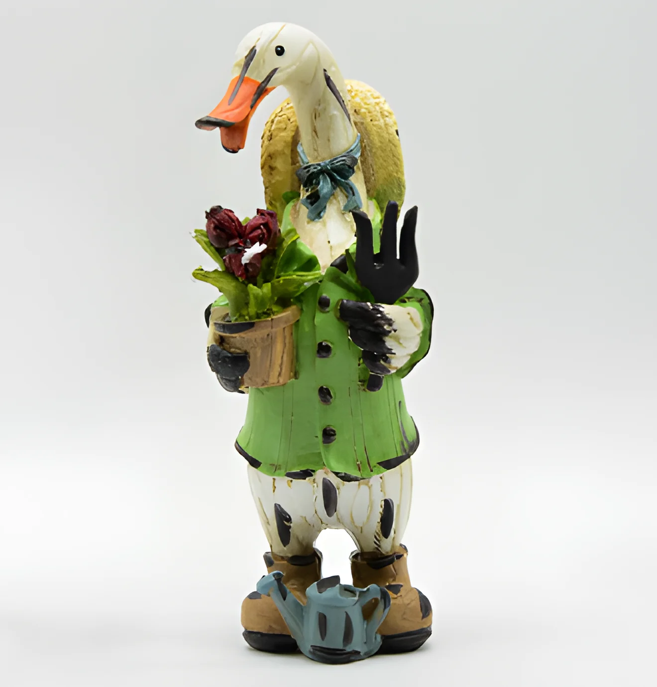 Halloween Creative Home Decoration Resin Ghost Figurine 3D Artistic Religious Cross Sculpture Model Gift