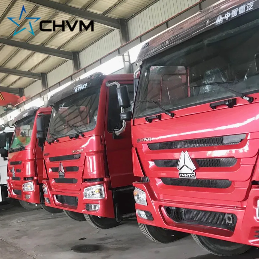 Second Hand Truck 6x4 Used Sinotruk Howo 375HP Diesel Tractor Truck For Sale
