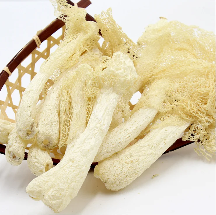 
Dried Dictyophora Indusiata Healthy Tea Tree Mushroom 