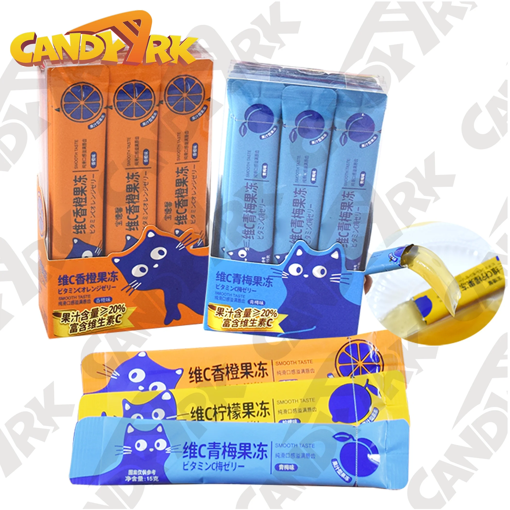 Vitamin C fruit juice Jelly candy